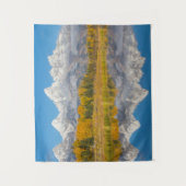 グランドテトンマウンテンズワイオミング タペストリー (正面)