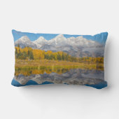 グランドテトンマウンテンズワイオミング ランバークッション (裏面)