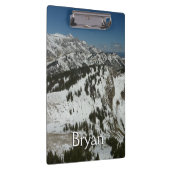 グランドテトンマウンテンズI写真の雪のピーク クリップボード (右)