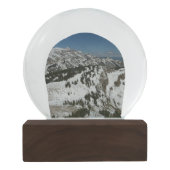 グランドテトンマウンテンズI写真の雪のピーク スノーグローブ (裏面)