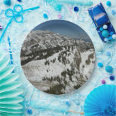 グランドテトンマウンテンズI写真の雪のピーク ペーパープレート (パーティー)