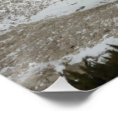 グランドテトンマウンテンズI写真の雪のピーク ポスター (コーナー)