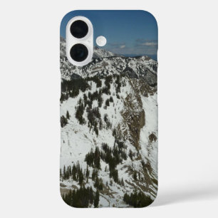 グランドテトンマウンテンズI写真の雪のピーク iPhone 16ケース