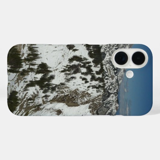 グランドテトンマウンテンズI写真の雪のピーク Case-Mate iPhoneケース (裏面 (横))