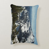 グランドテトンマウンテンズII写真の雪のピーク アクセントクッション (裏面(縦))