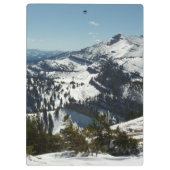 グランドテトンマウンテンズII写真の雪のピーク クリップボード (裏面)