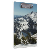 グランドテトンマウンテンズII写真の雪のピーク クリップボード (右)