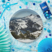 グランドテトンマウンテンズII写真の雪のピーク ペーパープレート (パーティー)