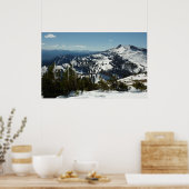 グランドテトンマウンテンズII写真の雪のピーク ポスター (キッチン)