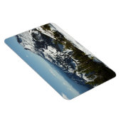 グランドテトンマウンテンズII写真の雪のピーク マグネット (右側)