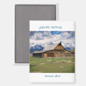 グランドテトンマグネット マグネット (正面/裏面)