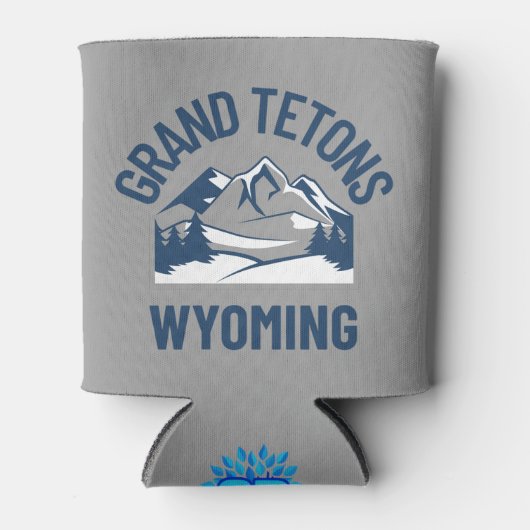 グランドテトンワイオミング 缶クーラー (正面)