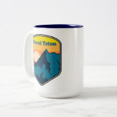 グランドテトンワイオミンサンライズ ツートーンマグカップ (正面左)