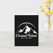 グランドテトンワイオミンスキーリゾートスキースノーボード カード (黄色い花)