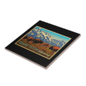 グランドテトンワイオミンバッファロー タイル (側面)