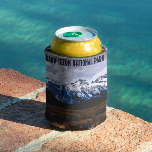 グランドテトンヴィンテージ写真 缶クーラー (インサイチュ プール)