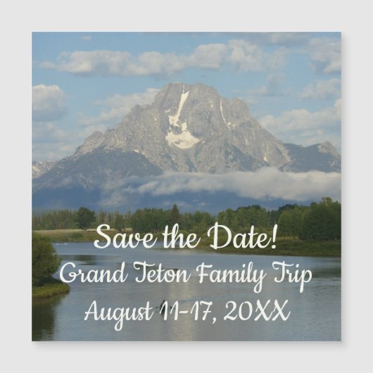 グランドテトン国立公園でのカヤック (正面)