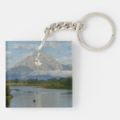 グランドテトン国立公園でのカヤック キーホルダー (裏面)