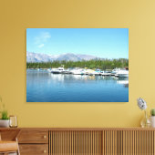 グランドテトン国立公園の景観写真 キャンバスプリント (インサイチュ (リビング))