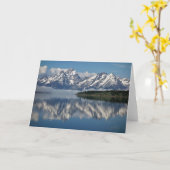 グランドテトン国立公園インサ空白のイド カード (黄色い花)