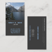 グランドテトン国立公園写真プロファイルカード 名刺 (正面/裏面)