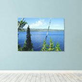 グランドテトン国立公園。 キャンバスプリント (インサイチュ (ウッドフロア))