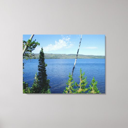 グランドテトン国立公園。 キャンバスプリント (正面)