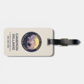 グランドテトン国立公園 ラゲッジタグ (裏面横)