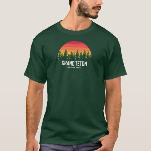グランドテトン国立公園 Tシャツ