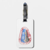 グランドテトン クライミング カラビナ ラゲッジタグ (裏面縦)