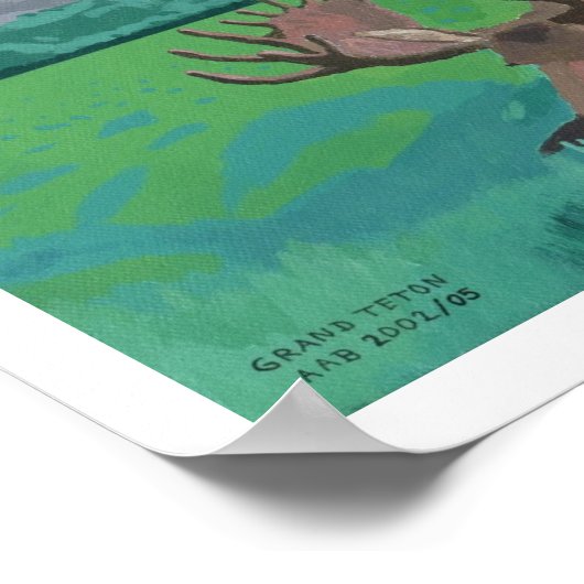 グランドテトン ポスター (角)