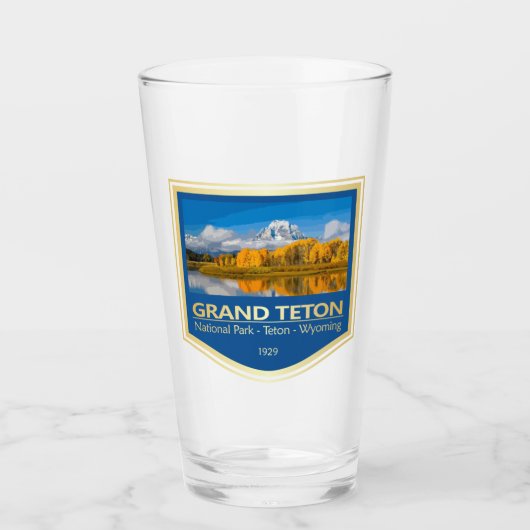 グランドテトンNP (PF2) タンブラーグラス (正面)