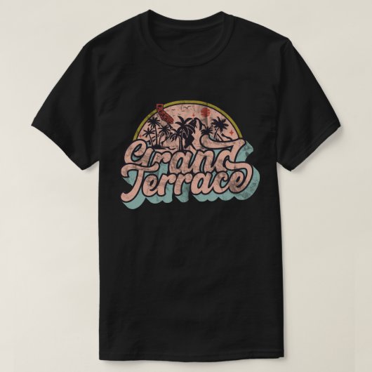 グランドテラス, カリフォルニア Tシャツ (デザイン正面)