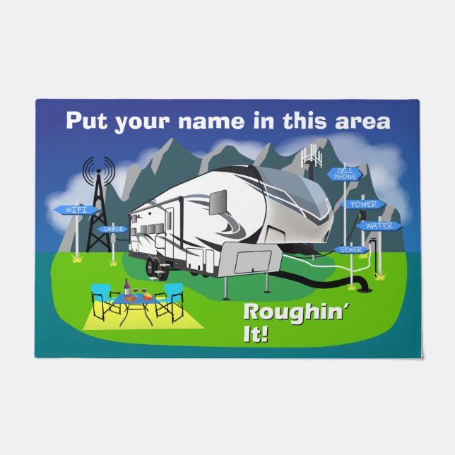 グランドデザイン反射28bhデザインラフィンイット ドアマット (正面)