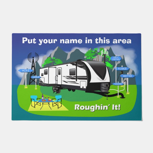 グランドデザイン想像2670MKデザインラフィンIt ドアマット (正面)