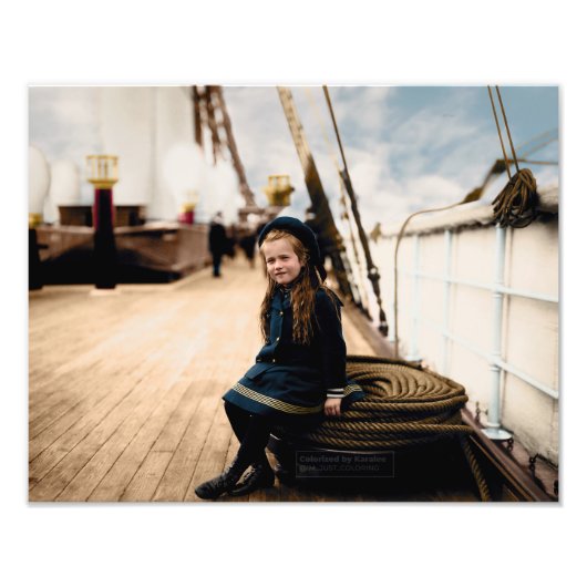 グランドデュチェスアナスタシアニコラエヴナ1907 フォトプリント (正面)