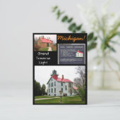 グランドトラバースライトミシガン！ ポストカード (スタンド正面)