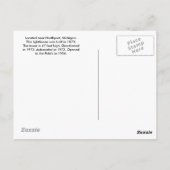 グランドトラバースライト、ミシガンポストカード ポストカード (裏面)