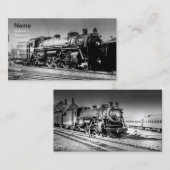 グランドトランクウエスタン機関車名刺 名刺 (正面/裏面)