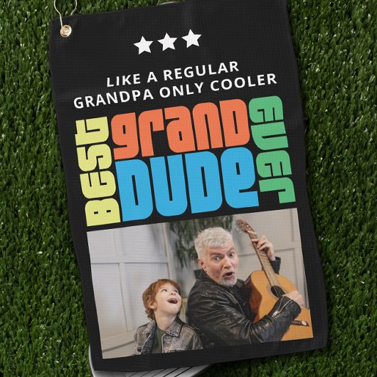 グランドドゥード祖父の写真 ゴルフタオル