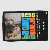 グランドドゥード祖父の写真 ゴルフタオル (横)