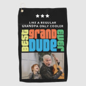 グランドドゥード祖父の写真 ゴルフタオル (正面)