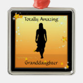グランドドーターアメージングウーマンプレミアムオーナメント メタルオーナメント (正面)