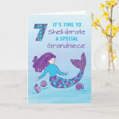 グランドニース7th誕生日スパークリルックメイドマーメイド カード (黄色い花)