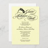 グランドハロウィーンボールコスチュームパーティの招待状 招待状 (正面/裏面)