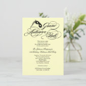 グランドハロウィーンボールコスチュームパーティの招待状 招待状 (スタンド正面)