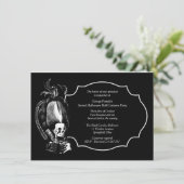 グランドハロウィーンボールマスカレードパーティの招待状 招待状 (スタンド正面)