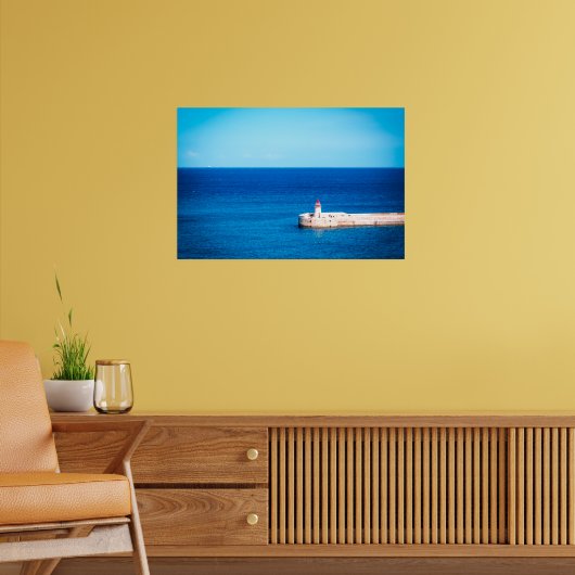 グランドハーバーの守護者：ヴァレッタの防波堤 ポスター (リビング2)