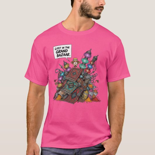 グランドバザールで迷子 Tシャツ (正面)