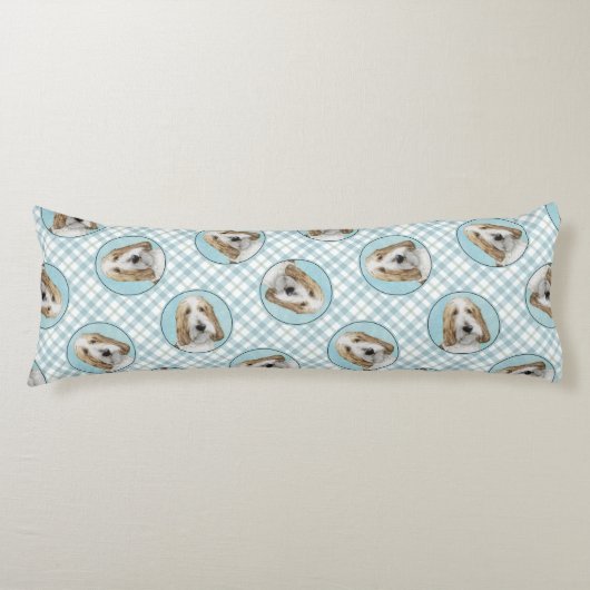 グランドバスセットグリフォンベンデーンGBGVオリジナルドッグアート ボディピロー (正面)